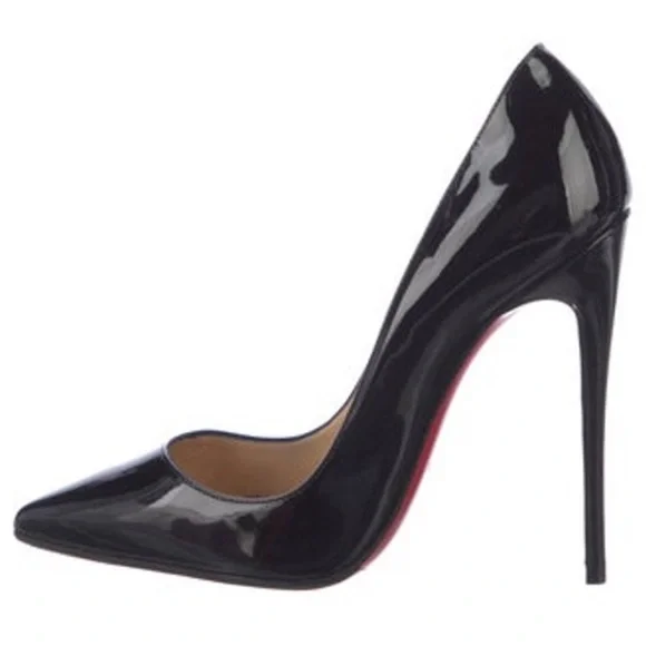 Elegant Black Stiletto Heels - Picture 1 of 1